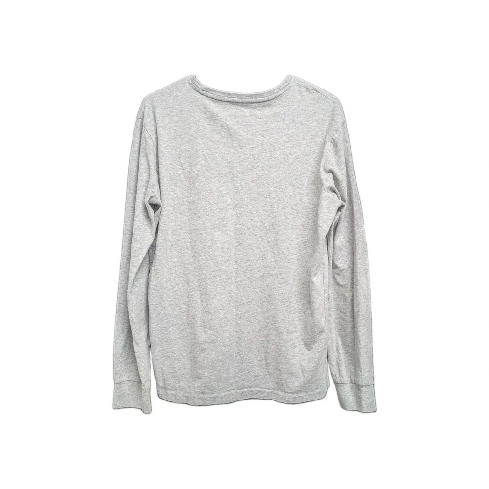 Polo Ralph Lauren Gray Long Sleeve Crewneck T-Shirt Men's Small Embroidered Pony